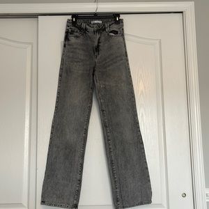 Zara Light Wash Grey Denim